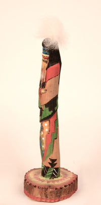 Navajo Long Hair Kachina Doll By Leroy Valentine