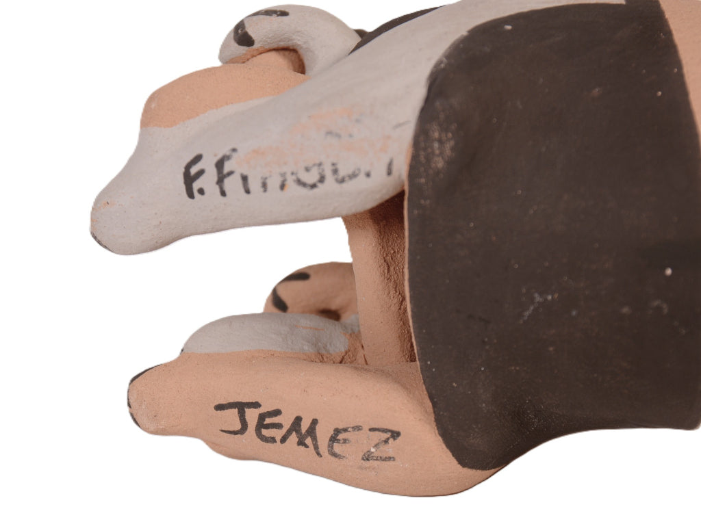 Jemez Pueblo Storyteller Pottery Doll By F. Fragua