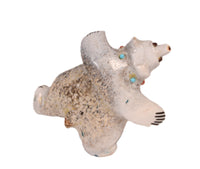 Zuni Pueblo Dancing Antler Bear Fetish By Claudia Peina