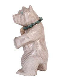 Zuni Pueblo Standing Bear Fetish By A.E.