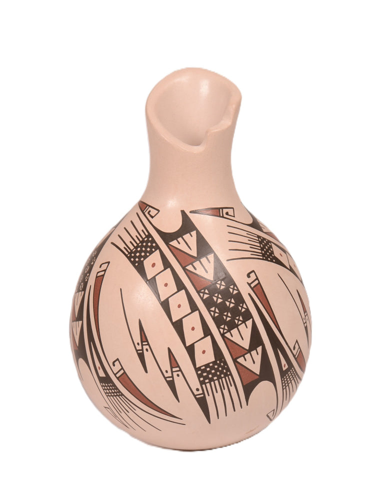 Mata Ortiz Mexico Pottery Vase By Lourdes Lopez