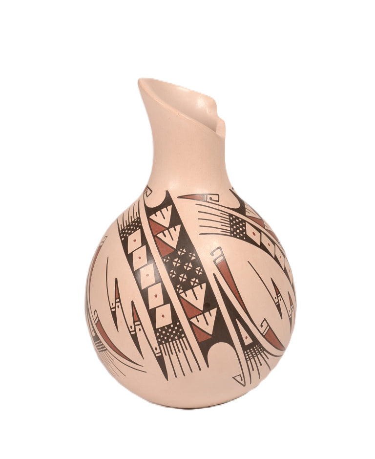 Mata Ortiz Mexico Pottery Vase By Lourdes Lopez