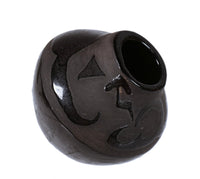 South West Commercial Black Pottery Jar By MA