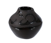 South West Commercial Black Pottery Jar By MA