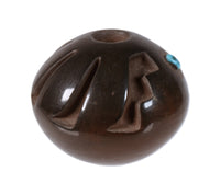 Santa Clara Pueblo Black Carved Pottery By Pauline Salazar