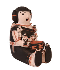 Cochiti/San Felipe Pueblo Storyteller Pottery Doll By Dena M. Suina