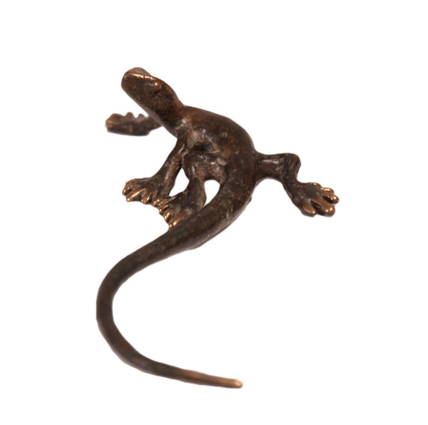 Southwest Brass Lizard Figure