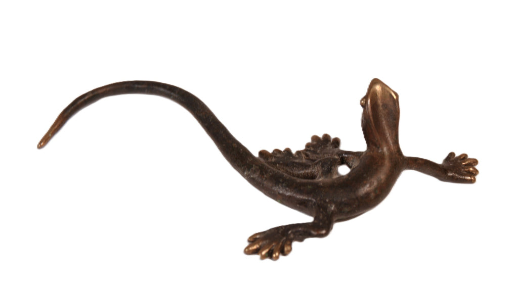 Southwest Brass Lizard Figure