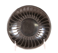 San Ildefonso Pueblo Blackware Plate By Maria Popovi