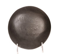San Ildefonso Pueblo Blackware Plate By Maria Popovi