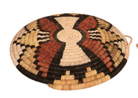 Hopi Pueblo Wicker Coiled Basket