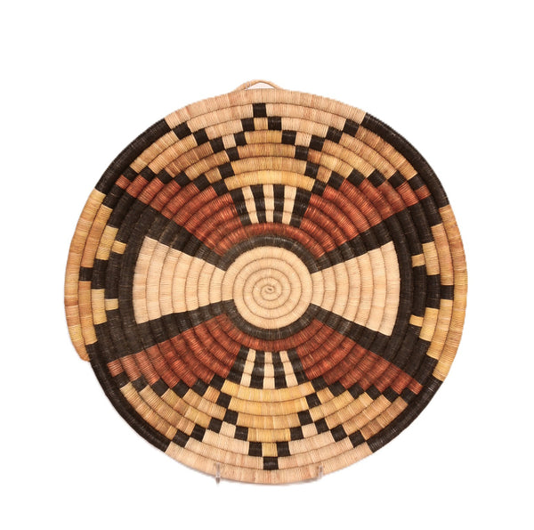 Hopi Pueblo Wicker Coiled Basket