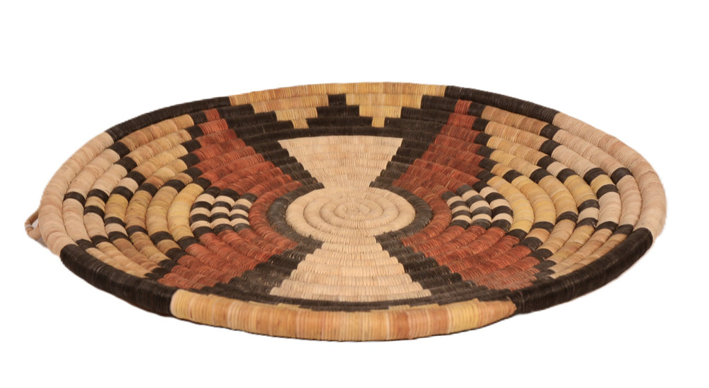 Hopi Pueblo Wicker Coiled Basket