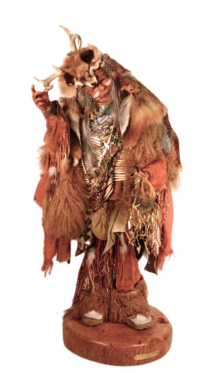 Medicine Man Doll "Praising the Spirit" By Misha Malpica