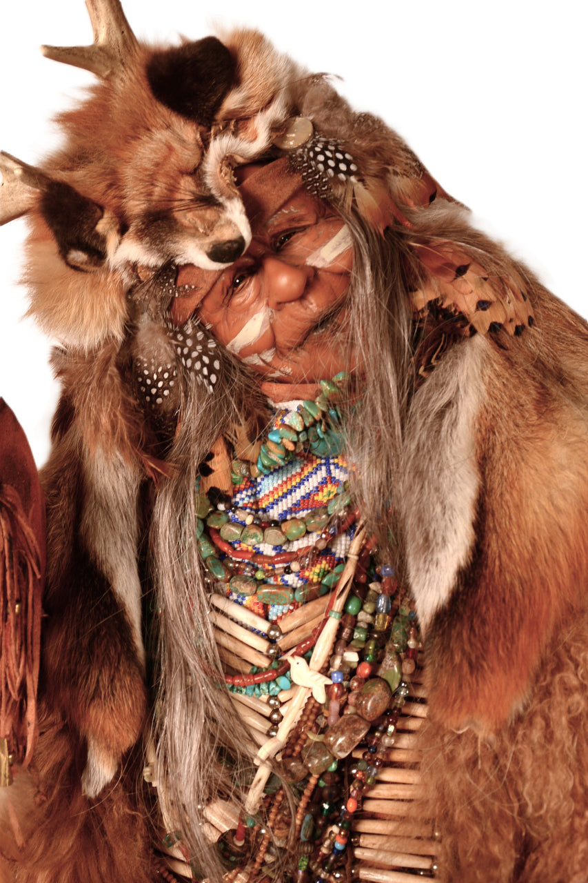 Medicine Man Doll "Praising the Spirit" By Misha Malpica