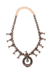 Navajo Squash Blossom First Phase Period Necklace