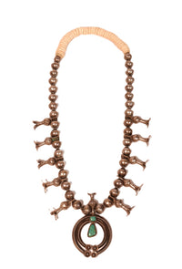 Navajo Squash Blossom First Phase Period Necklace