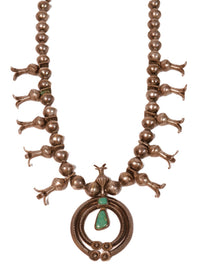 Navajo Squash Blossom First Phase Period Necklace