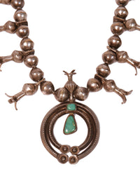 Navajo Squash Blossom First Phase Period Necklace
