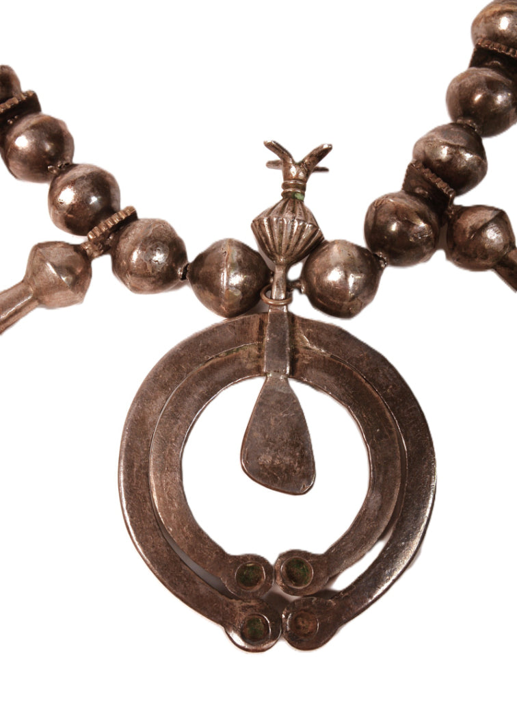 Navajo Squash Blossom First Phase Period Necklace