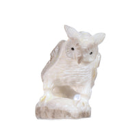 Zuni Pueblo Antler Great Horned Owl Fetish By Pernell Laate