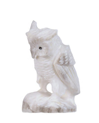 Zuni Pueblo Antler Great Horned Owl Fetish By Pernell Laate