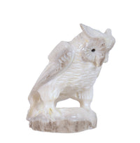 Zuni Pueblo Antler Great Horned Owl Fetish By Pernell Laate