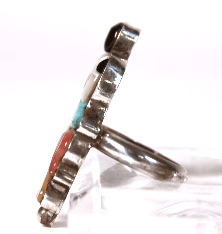 Zuni Pueblo Mickey Mouse Multi Stone Ring