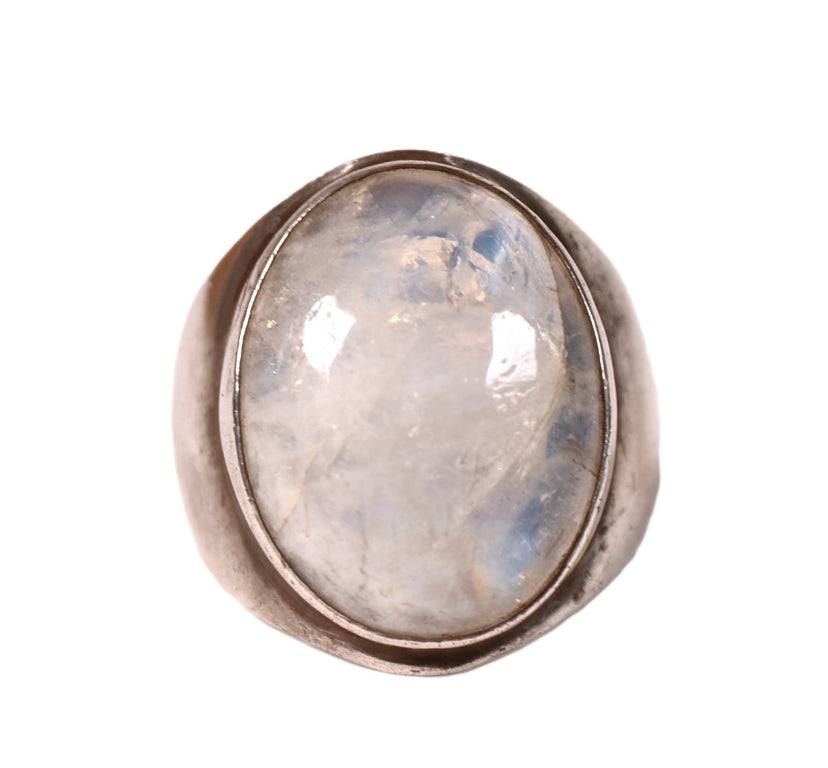 Navajo Oval Opal Stone Ring