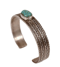 Navajo Sterling Silver and Turquoise Bracelet