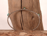 Navajo Green Turquoise Settings Bracelet