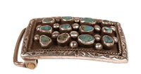 Navajo Turquoise Belt Buckle