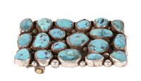 Navajo Turquoise Belt Buckle