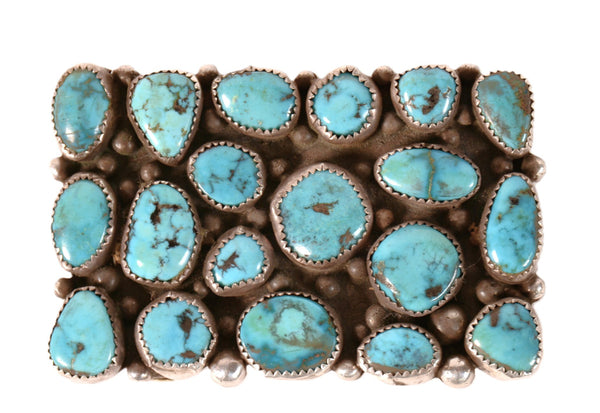 Navajo Turquoise Belt Buckle