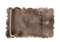 Navajo Turquoise Belt Buckle