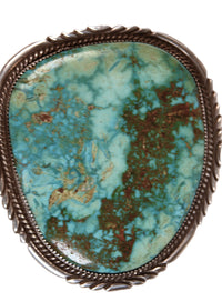 Navajo Sterling Silver and Turquoise Pin