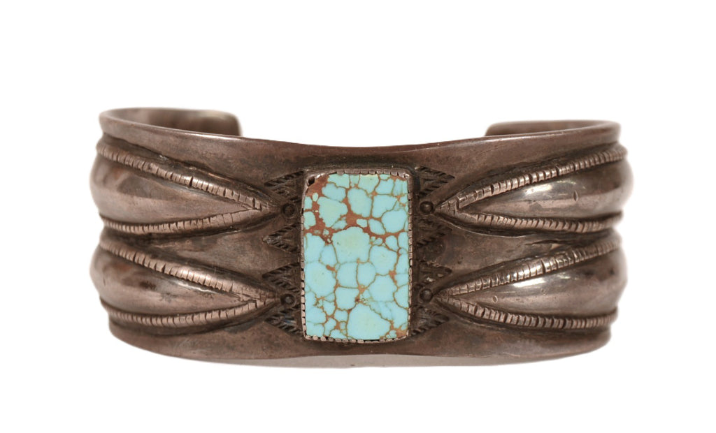 Navajo Sterling Silver Cuff Bracelet