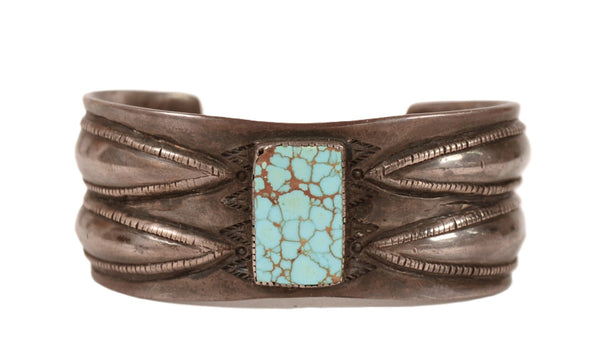 Navajo Sterling Silver Cuff Bracelet