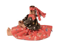 Tarahumara Mexico Seated Female Wood Doll