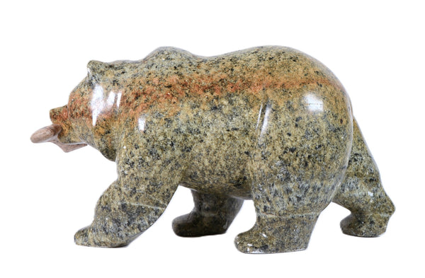 Inuit Soapstone Bear Sculpture
