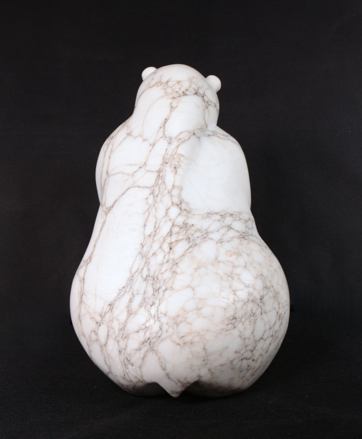 North West Coast White Marble Bear By M. Connor