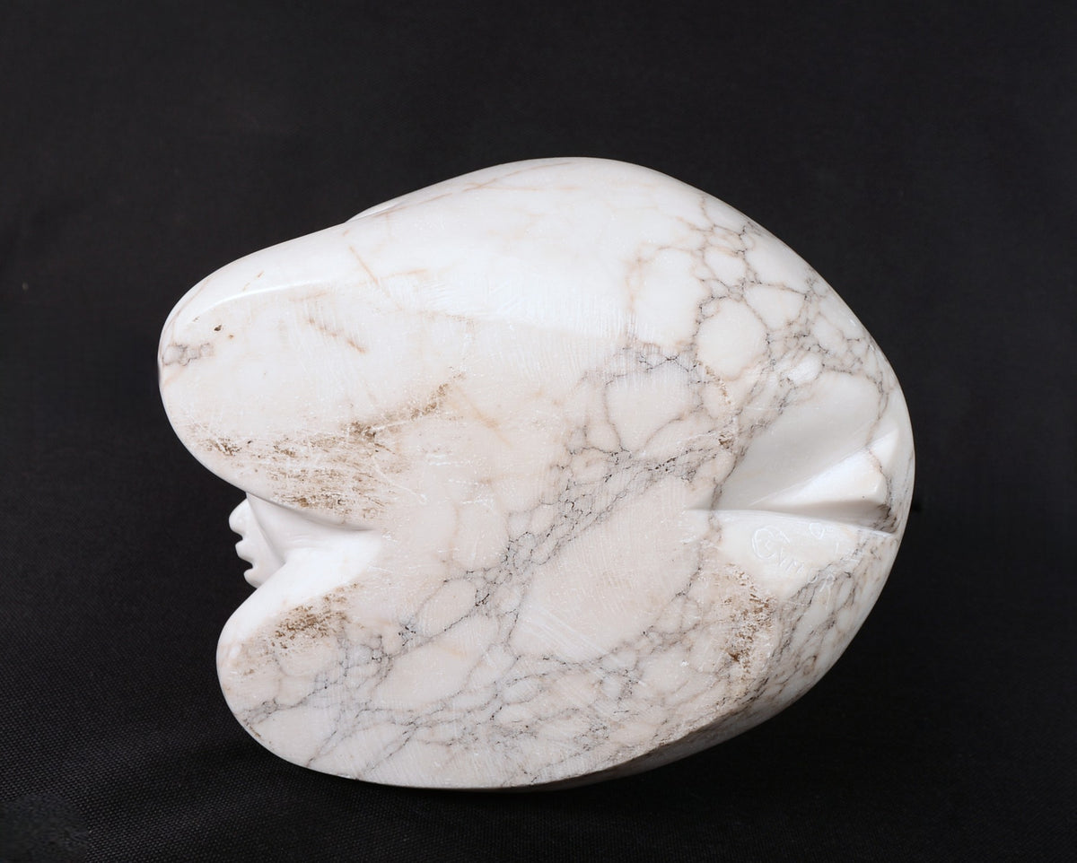 North West Coast White Marble Bear By M. Connor