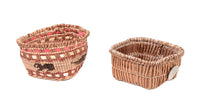 Makah Open Baskets By Eileen Pemil and R. Martin Pair of 2