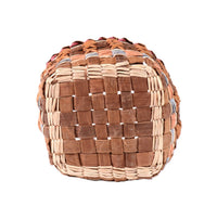 Lummi Cedar Square Basket By C. Fitzgerald