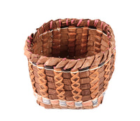 Lummi Cedar Square Basket By C. Fitzgerald