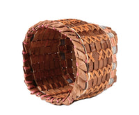 Lummi Cedar Square Basket By C. Fitzgerald
