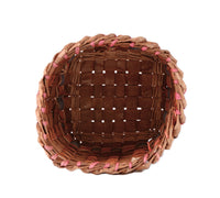 Lummi Cedar Square Basket By C. Fitzgerald