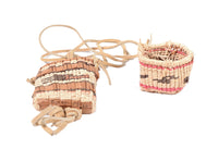 Lummi and Makah Miniature Baskets Pair of 2