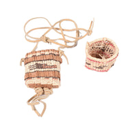 Lummi and Makah Miniature Baskets Pair of 2
