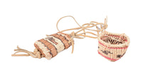 Lummi and Makah Miniature Baskets Pair of 2